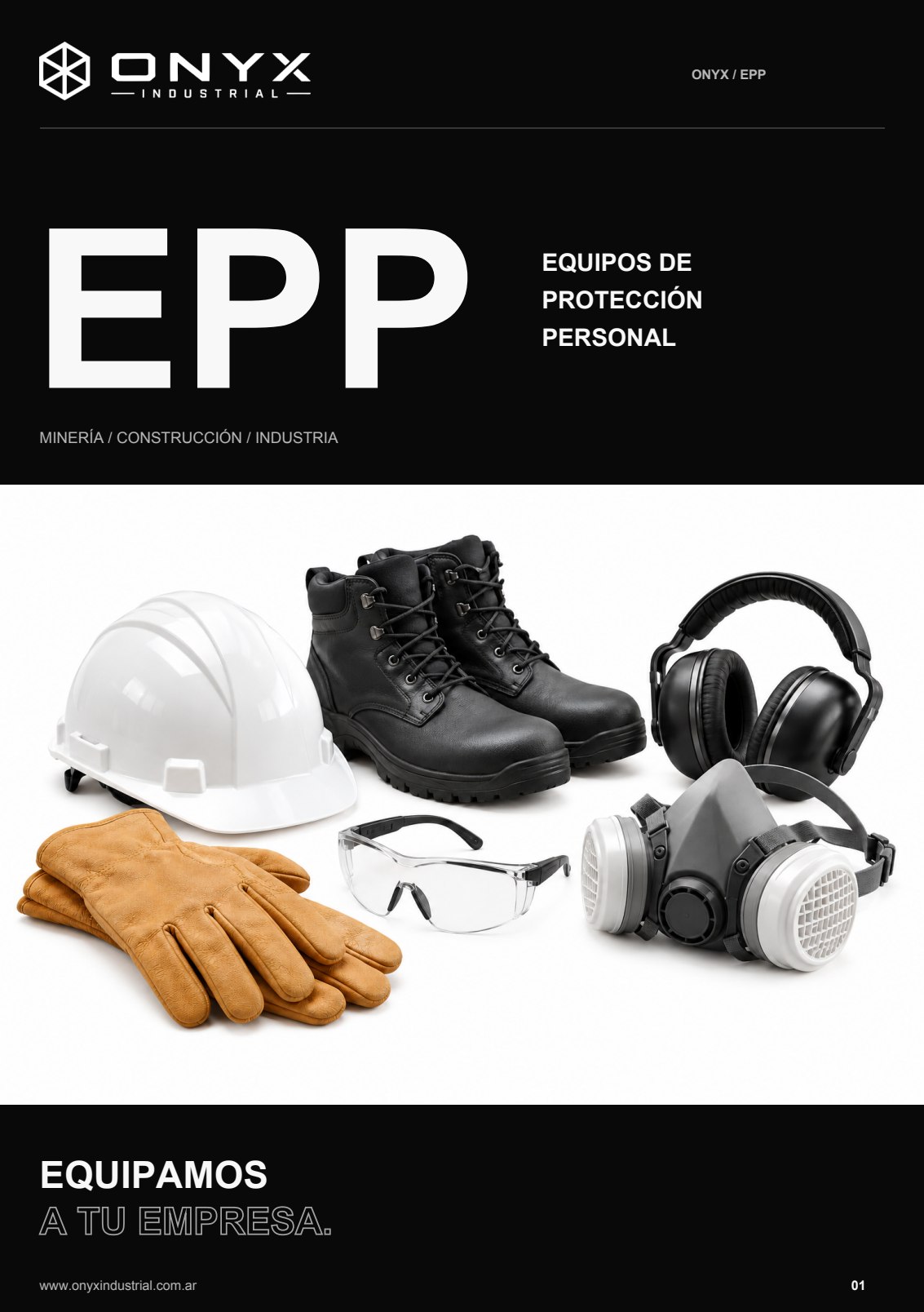 Tapa del catálogo EPP
